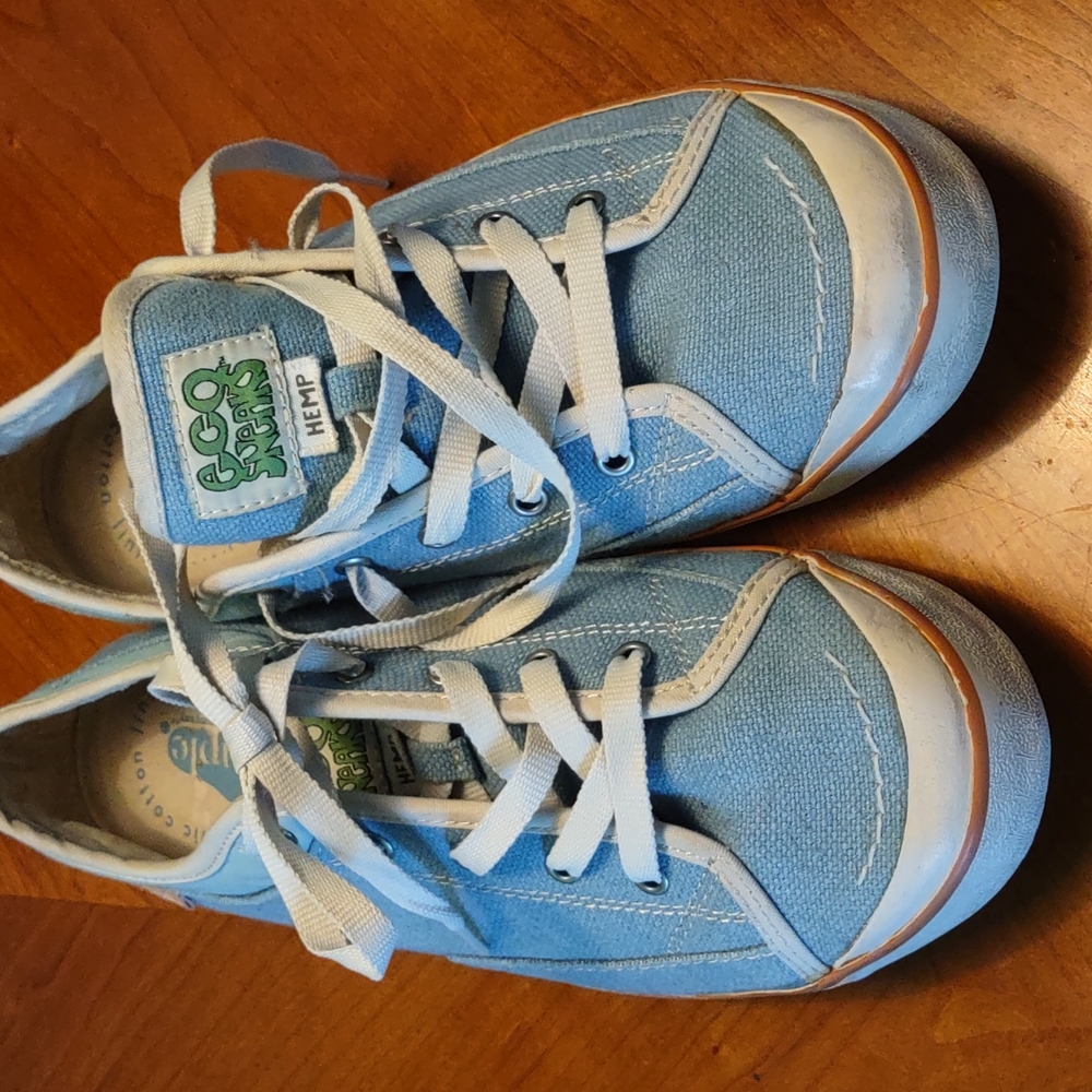Simple Hemp Eco Sneaks blue size 11